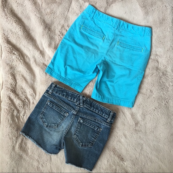 SO Girls Shorts Bundle Denim & Bermuda Sz 8 - Picture 2 of 8